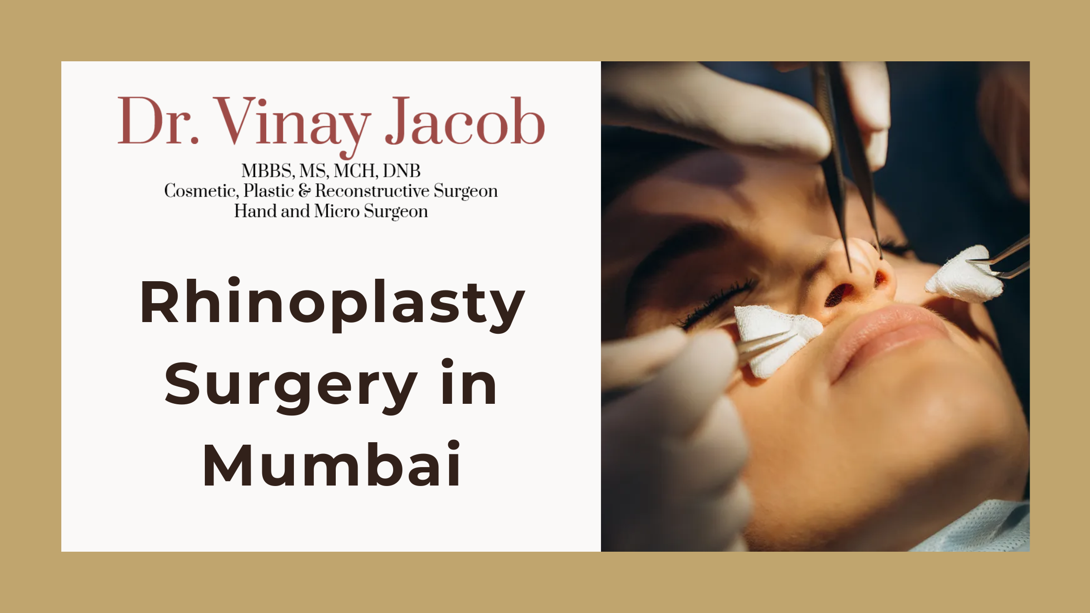 Rhinoplasty Surgery in Mumbai: Procedure, Recovery & Results