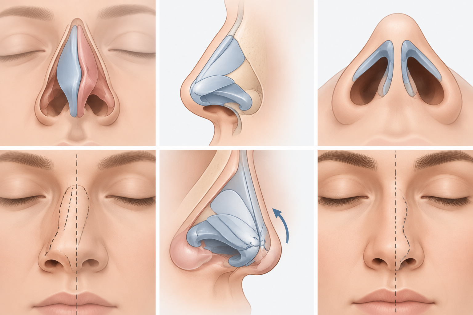 The exact surgical approach depends on the underlying problem.