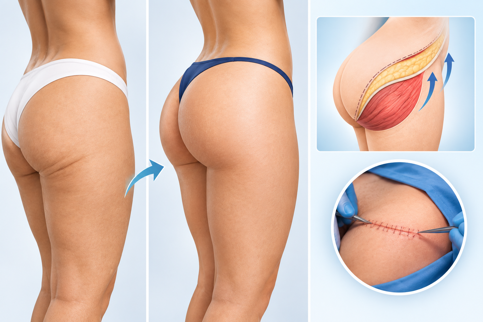 Buttock lift