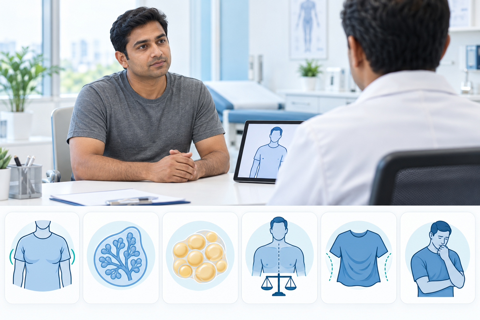 Gynecomastia surgery candidate